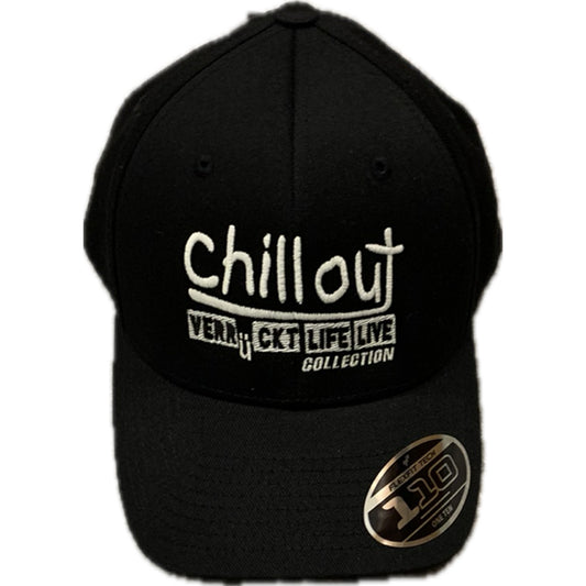 Cap "Chillout" Verrückt Life Live Bestickt ( Leuchtend )