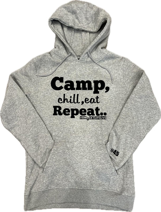 Die Ahlfi´s Hoodie "Camp, chill, eat Repeat.."