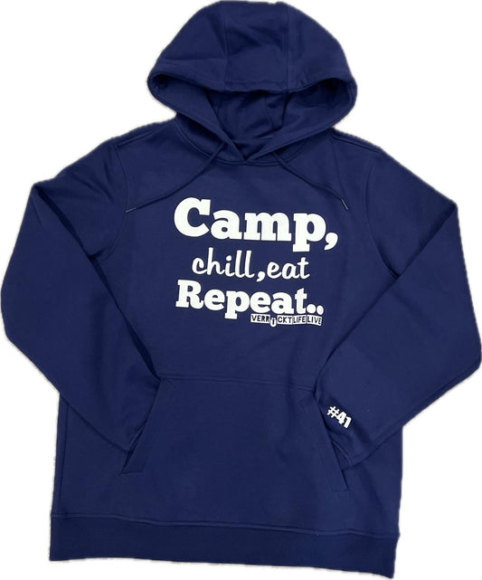 Die Ahlfi´s Hoodie "Camp, chill, eat Repeat.."