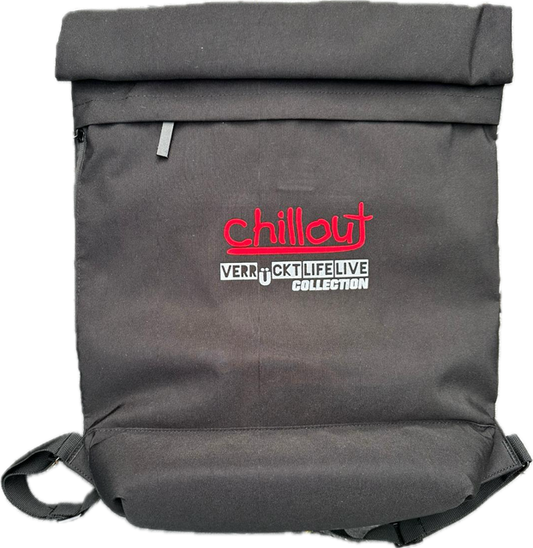 Rucksack "Chillout VERRÜCKT LIFE LIVE"